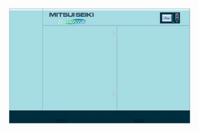 Mitsui Seiki u-140555W Винтовой безмасляный компрессор