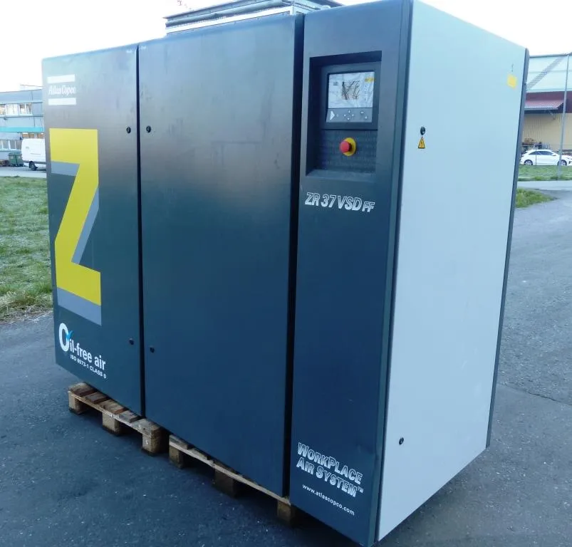 Atlas Copco ZR37VSDFF Безмасляный винтовой компрессор (Контрактный)