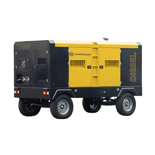 ET-Compressors ET SD-142T-15 Винтовой компрессор на шасси