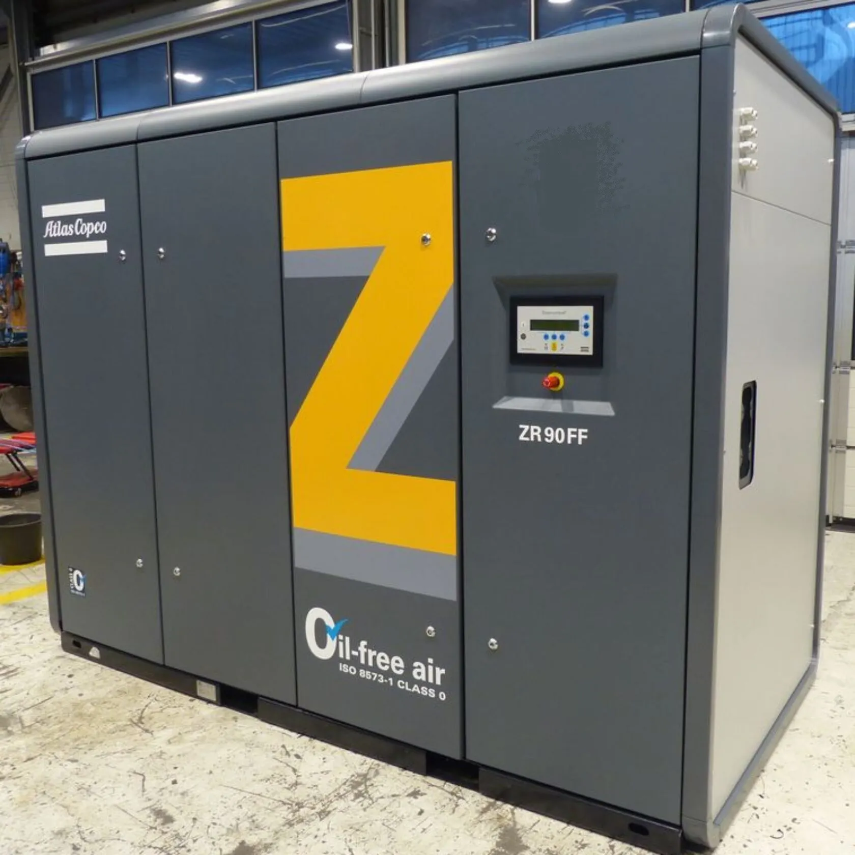 Atlas Copco ZR90FF Винтовой безмасляный компрессор Б/У (Контрактный)