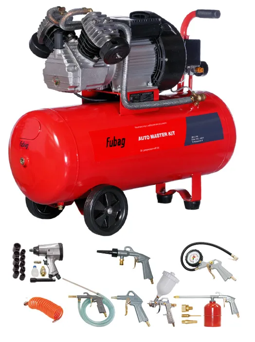 Fubag Auto Master Kit Поршневой компрессор с набором