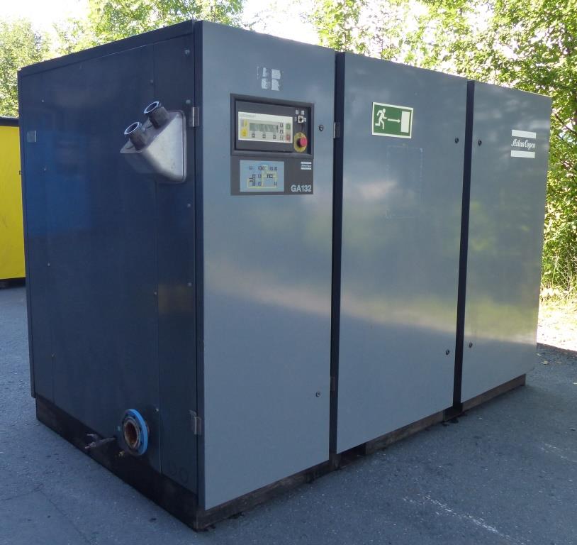 Atlas Copco GA132 Винтовой компрессор Б/У (Контрактный)