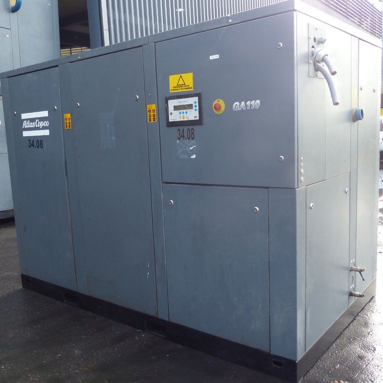 Atlas Copco GA110 Винтовой компрессор Б/У (Контрактный)