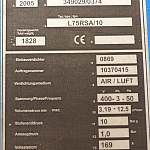 CompAir L75RS Винтовой компрессор Б/У (Контрактный)